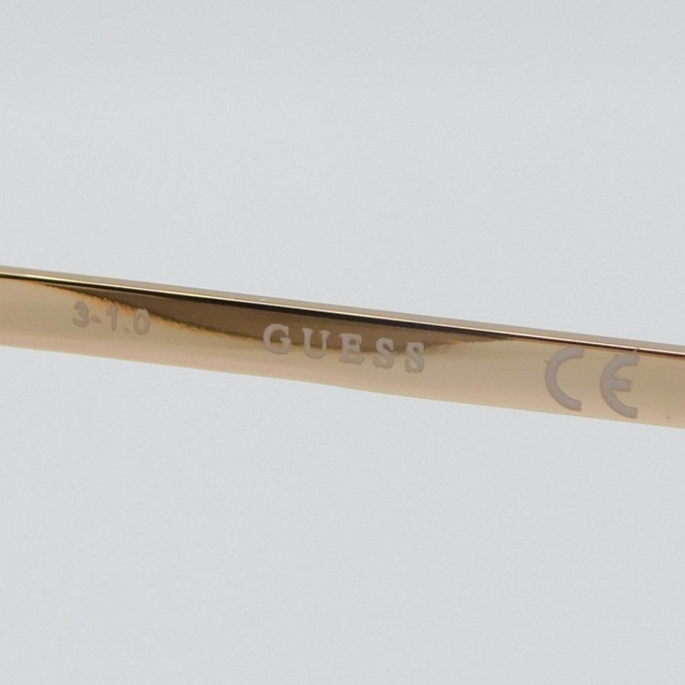 NEW GUESS GU6098 32F GOLD BROWN GRADIENT AVIATOR WOMEN'S SUNGLASSES 64-1… - Picture 8 of 11